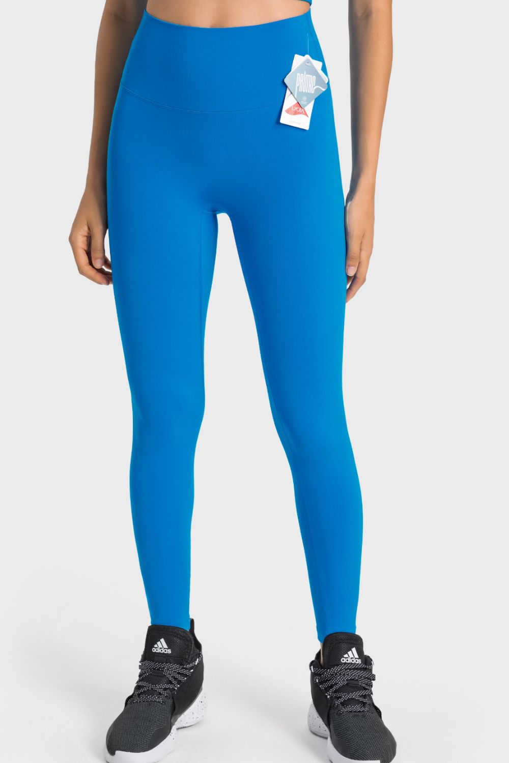 Leggings de yoga de tiro alto con cintura ancha