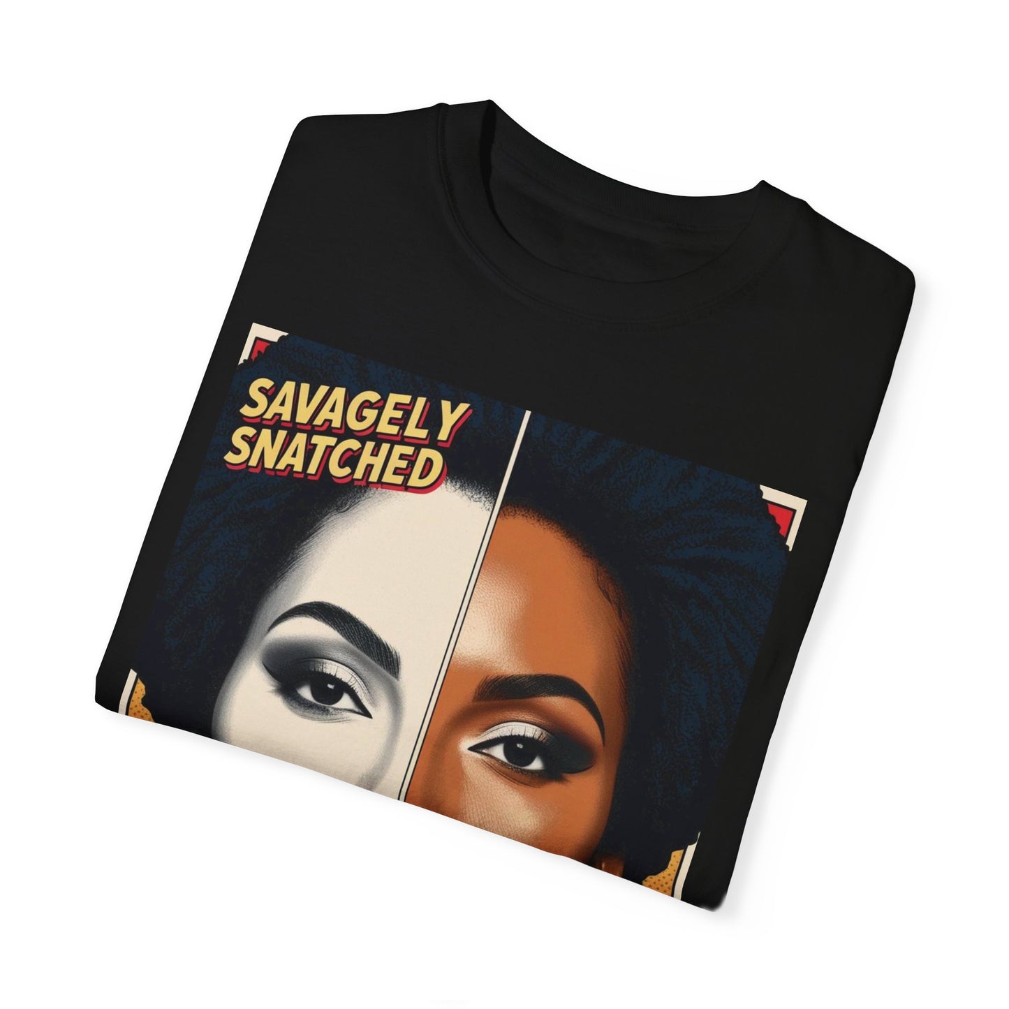 Split Face Unisex T-Shirt - Savagely Snatched Power Tee