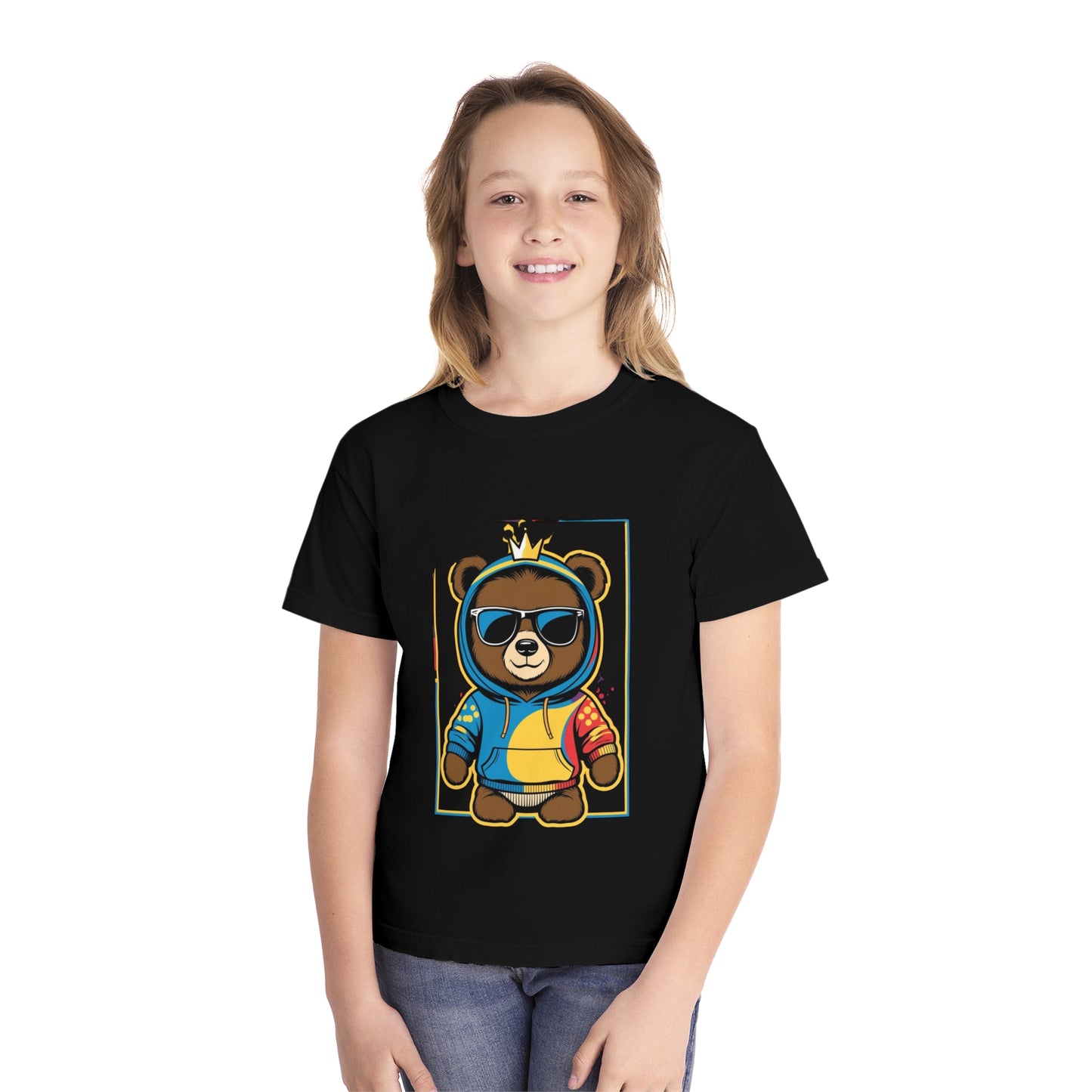 Youth Tee - Savagely Snatched It's My World Bear Tee