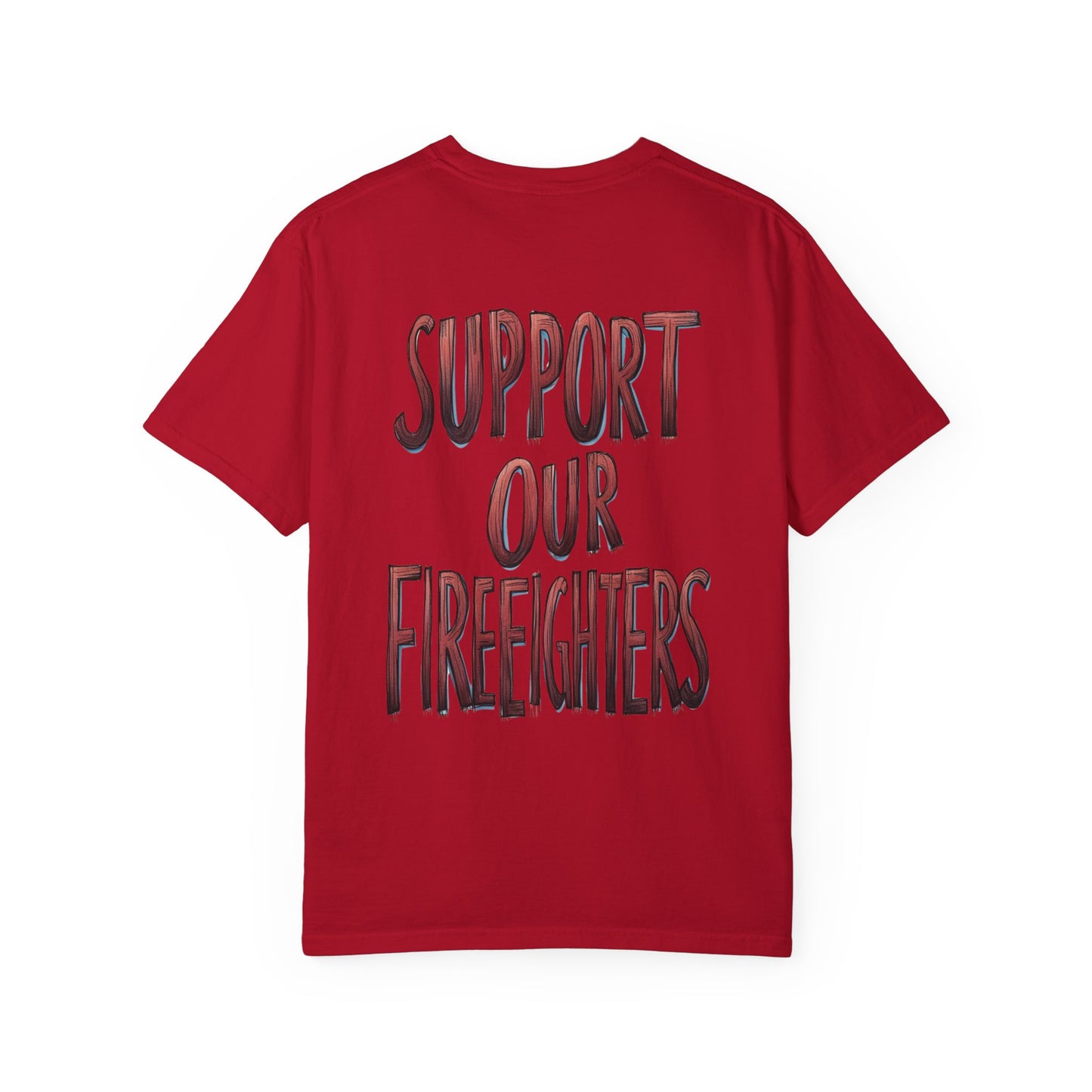 Firefighters Support Unisex T-shirt - Palisades Fire Relief Shirt By Savagely Snatched