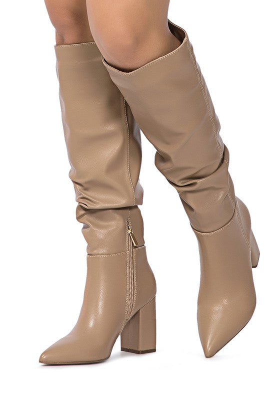 HANOI KNEE HIGH SLOUCH BOOT