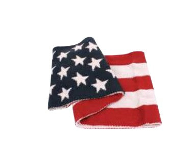 AMERICAN FLAG SCARF