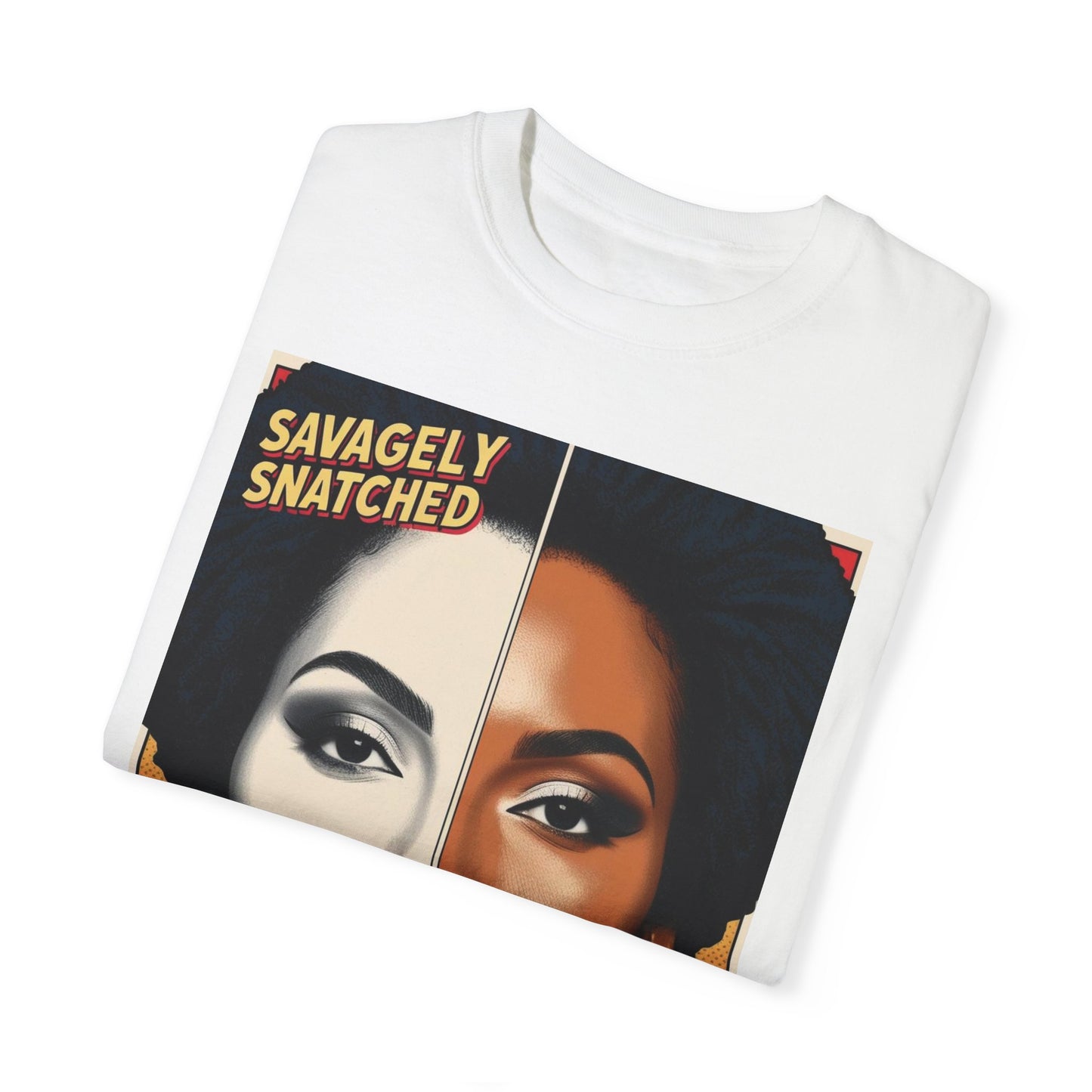 Split Face Unisex T-Shirt - Savagely Snatched Power Tee