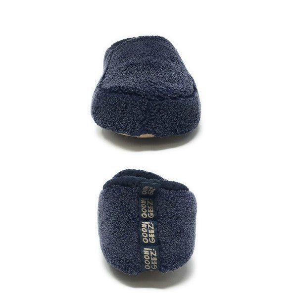 Sherpa Blue - Pantuflas de casa acogedoras de Sherpa para hombre