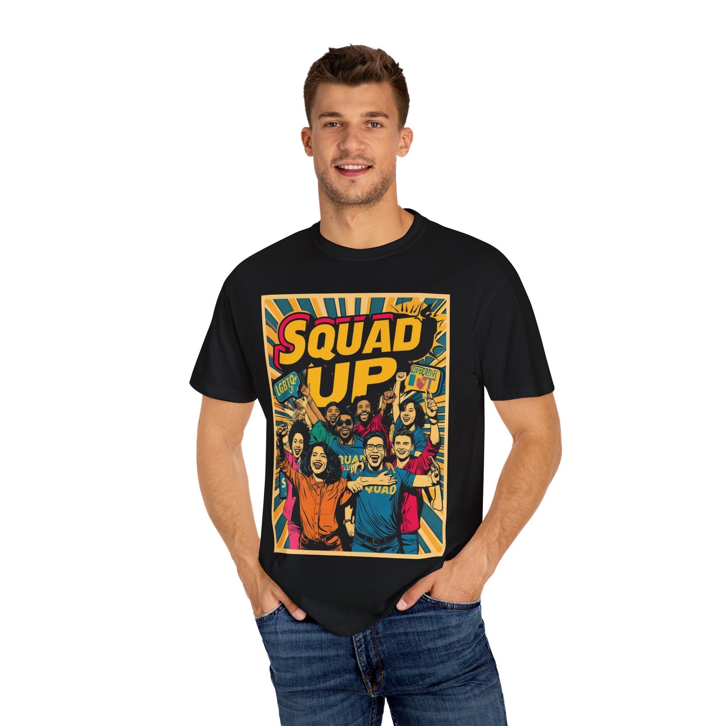 Squad Up T-Shirt - Savagely Snatched Design