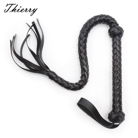 Thierry PU leather BDSM Whip Flogger