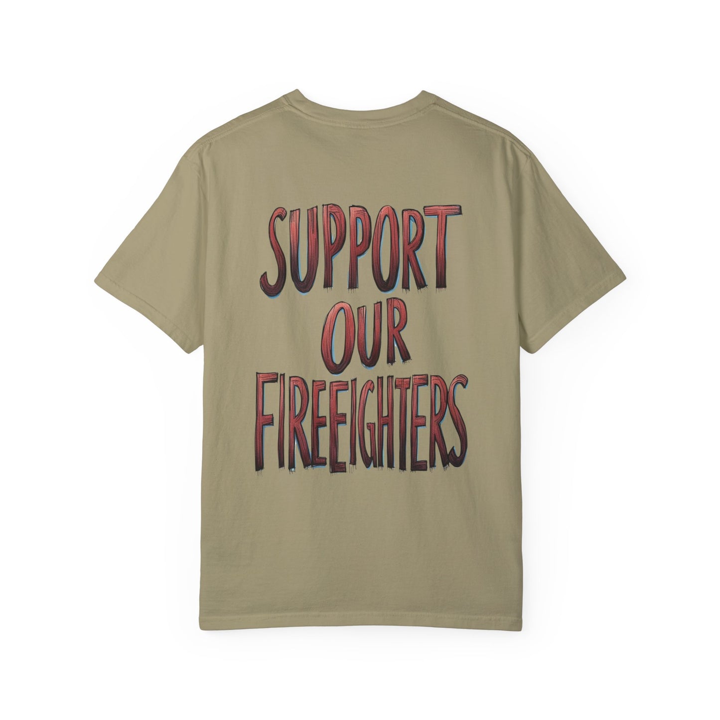 Firefighters Support Unisex T-shirt - Palisades Fire Relief Shirt By Savagely Snatched