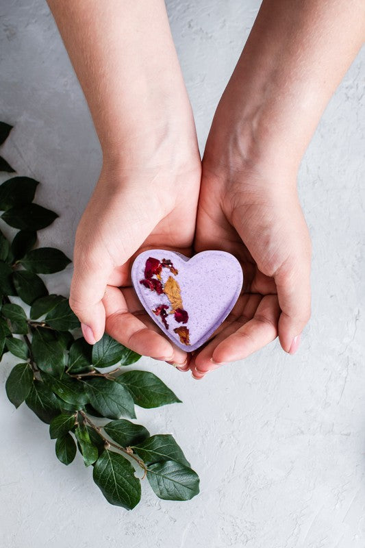 5 heart shaped Shower Steamers Gift Set