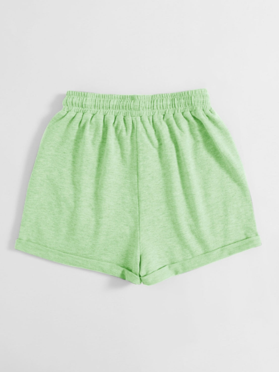 Pantalones cortos con cintura elástica y bolsillos con cordón