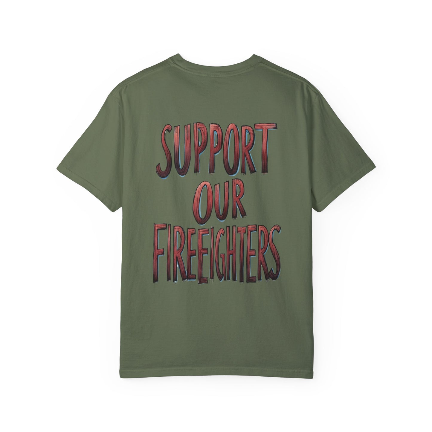 Firefighters Support Unisex T-shirt - Palisades Fire Relief Shirt By Savagely Snatched