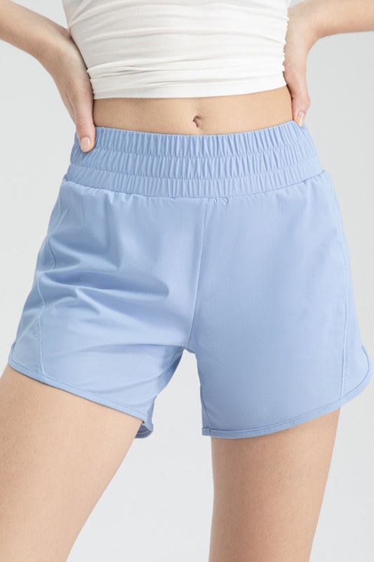 Pantalones cortos deportivos con cintura elástica