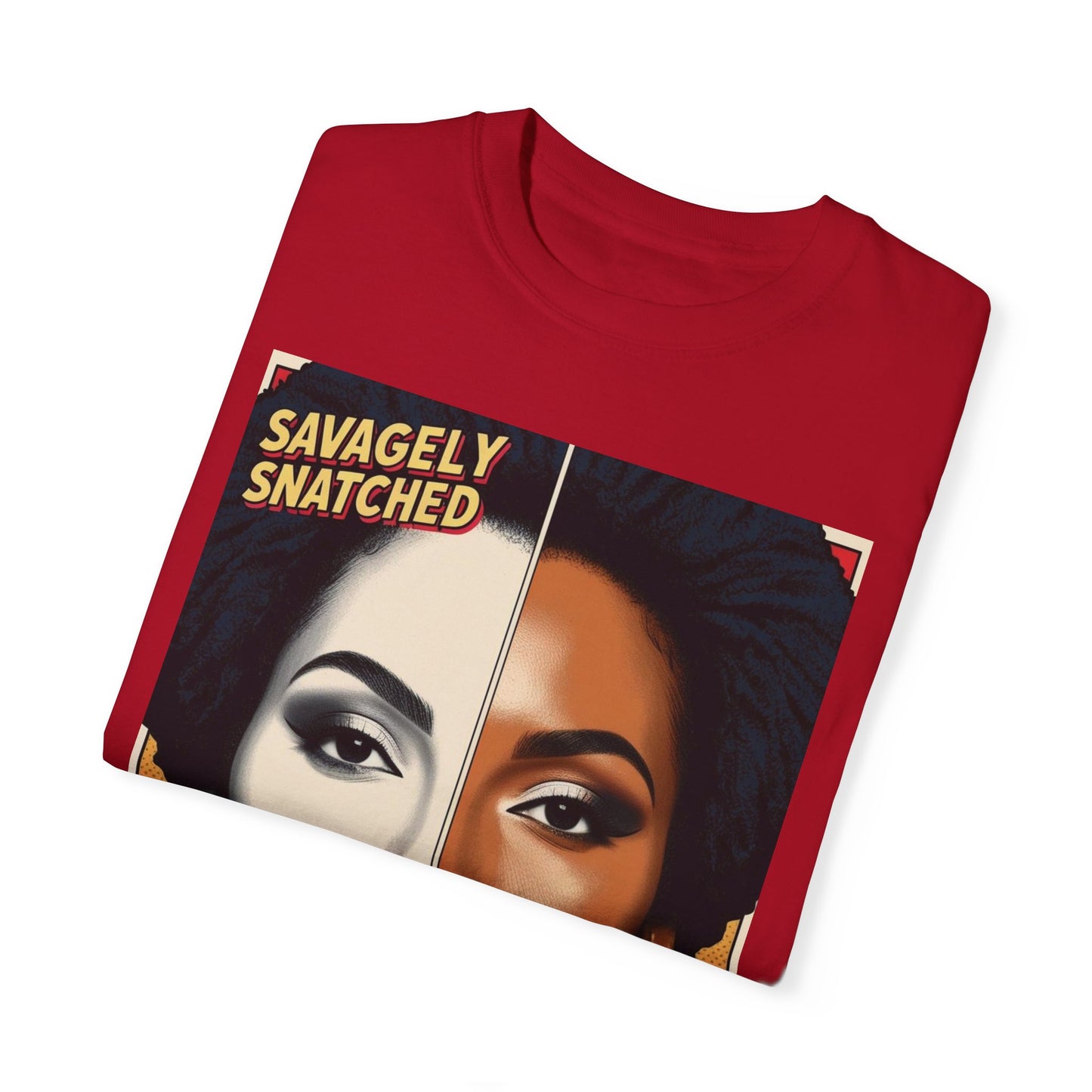 Split Face Unisex T-Shirt - Savagely Snatched Power Tee