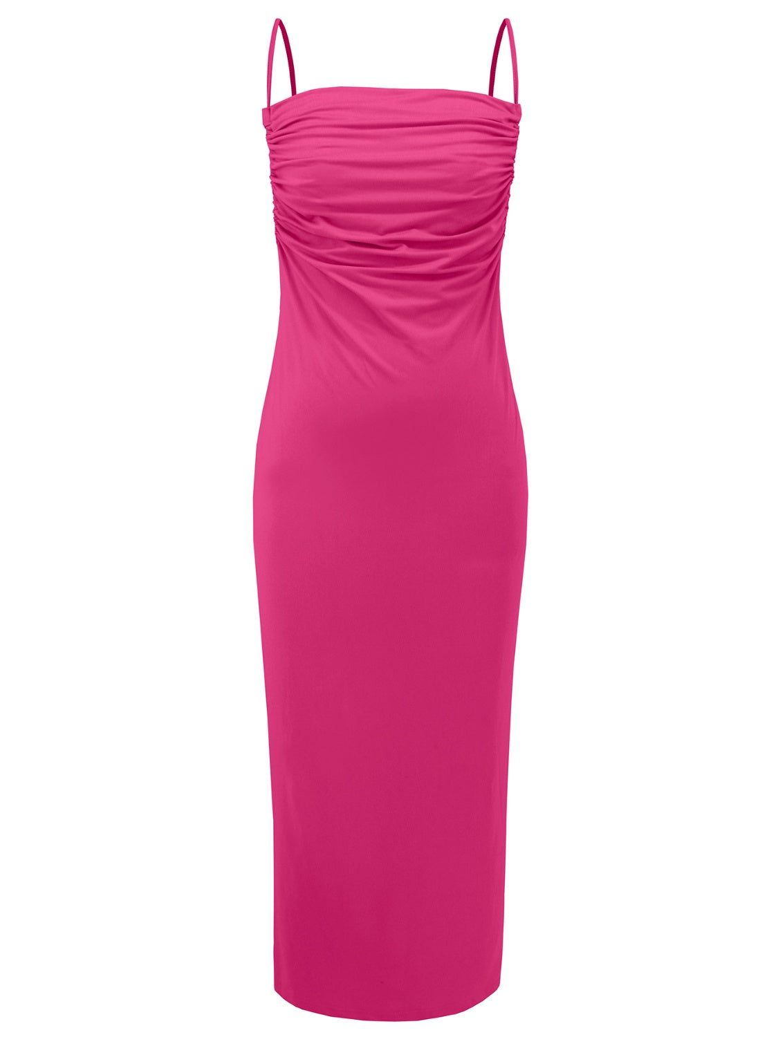 Vestido camisero sin mangas con cuello vuelto y espalda descubierta