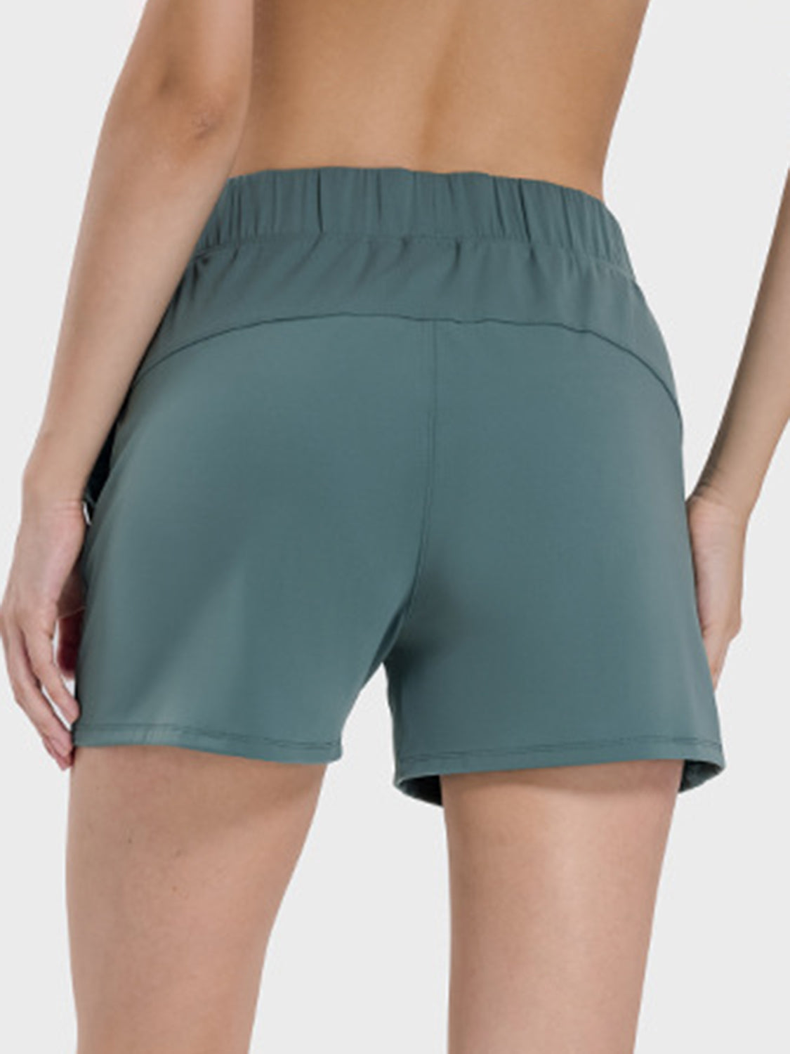 Pantalones cortos deportivos con cintura elástica