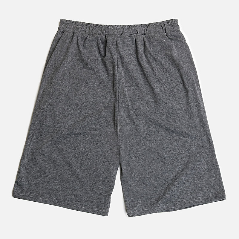 Conjunto de pantalones cortos de tres piezas con cordón en la cintura