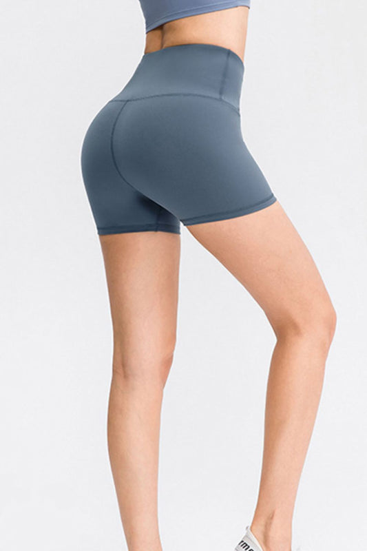 Pantalones cortos deportivos con cintura ancha