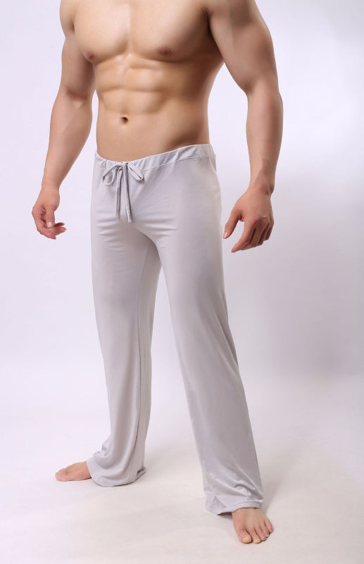 Men's casual pants breathable cool home pants pants