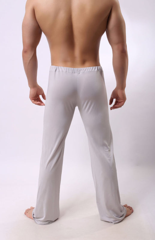 Men's casual pants breathable cool home pants pants