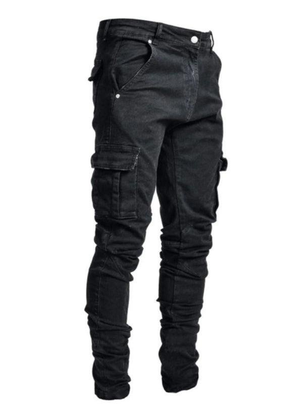 Men's Side Pocket Skinny Jeans For Men