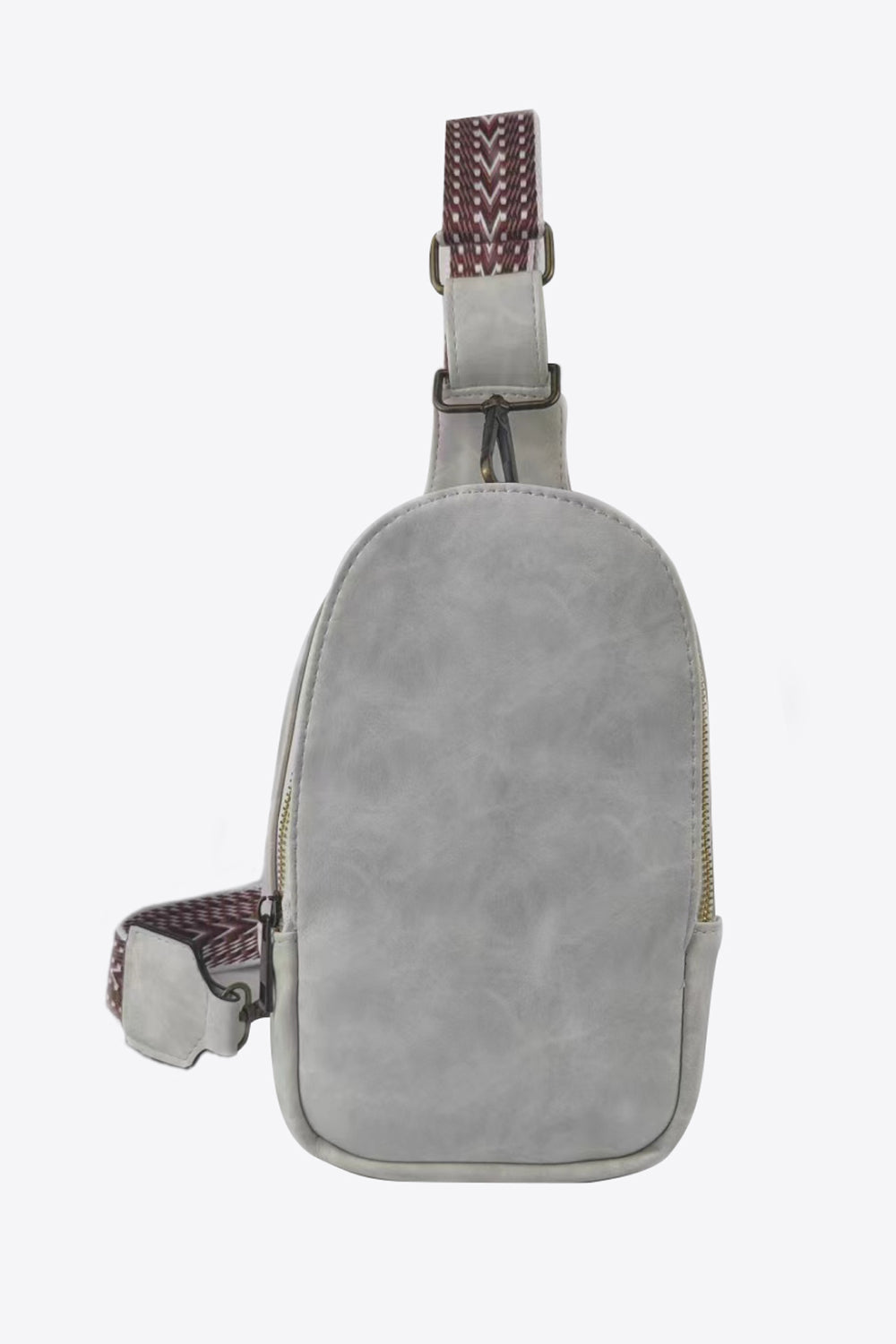 Adjustable Strap PU Leather Sling Bag