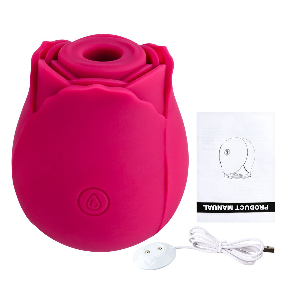 Rose Clitoris Sucker Vibrator