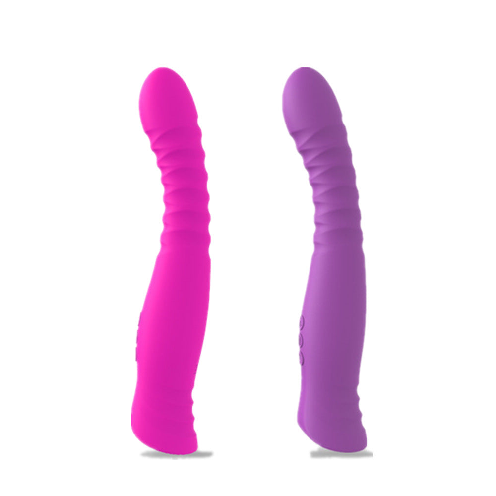 Vibrador de punto G de hilo de dedo recargable 