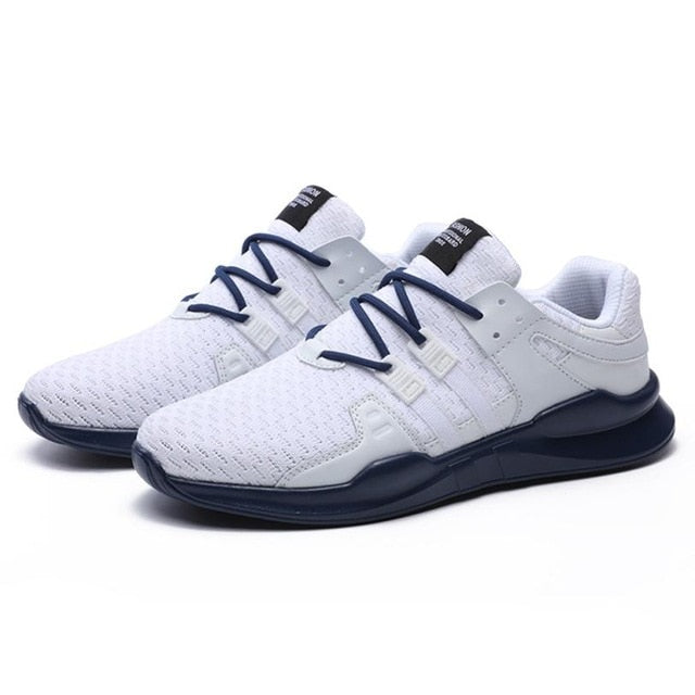 Zapatos deportivos para caminar y correr para hombres adultos, zapatillas con cordones