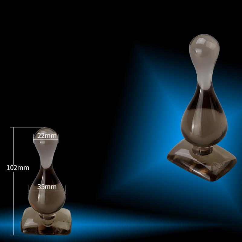 Tapón de entrenamiento anal LETEN de silicona de 4 tamaños