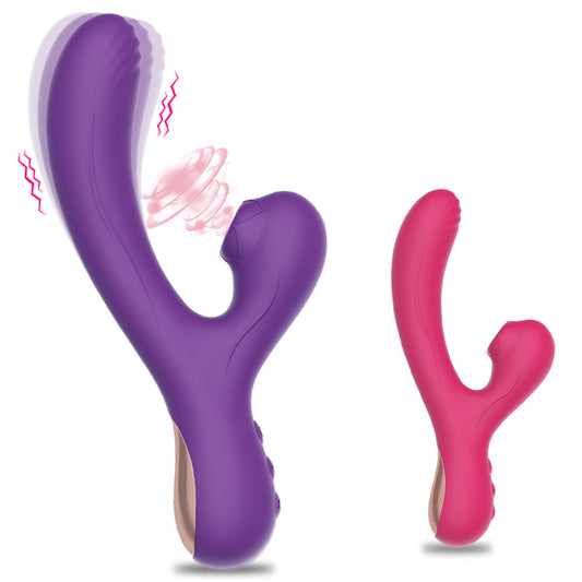 Crescent Sucking Vibrator