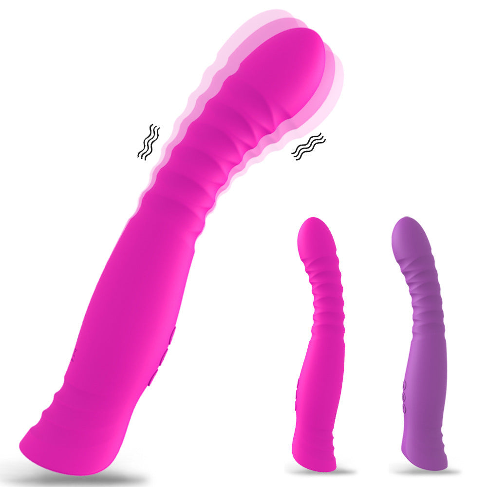 Vibrador de punto G de hilo de dedo recargable 