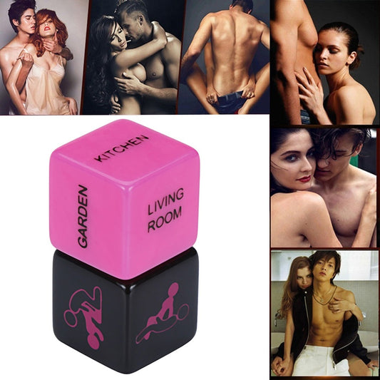 2 Piece Love Posture Sex Dice