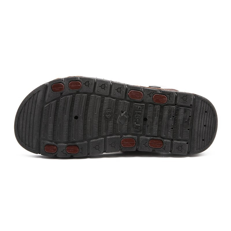 Zapatos de Hombre, chanclas de verano para Hombre, sandalias de playa de alta calidad, Zapatos antideslizantes para Hombre, Zapatos informales, venta al por mayor 43 