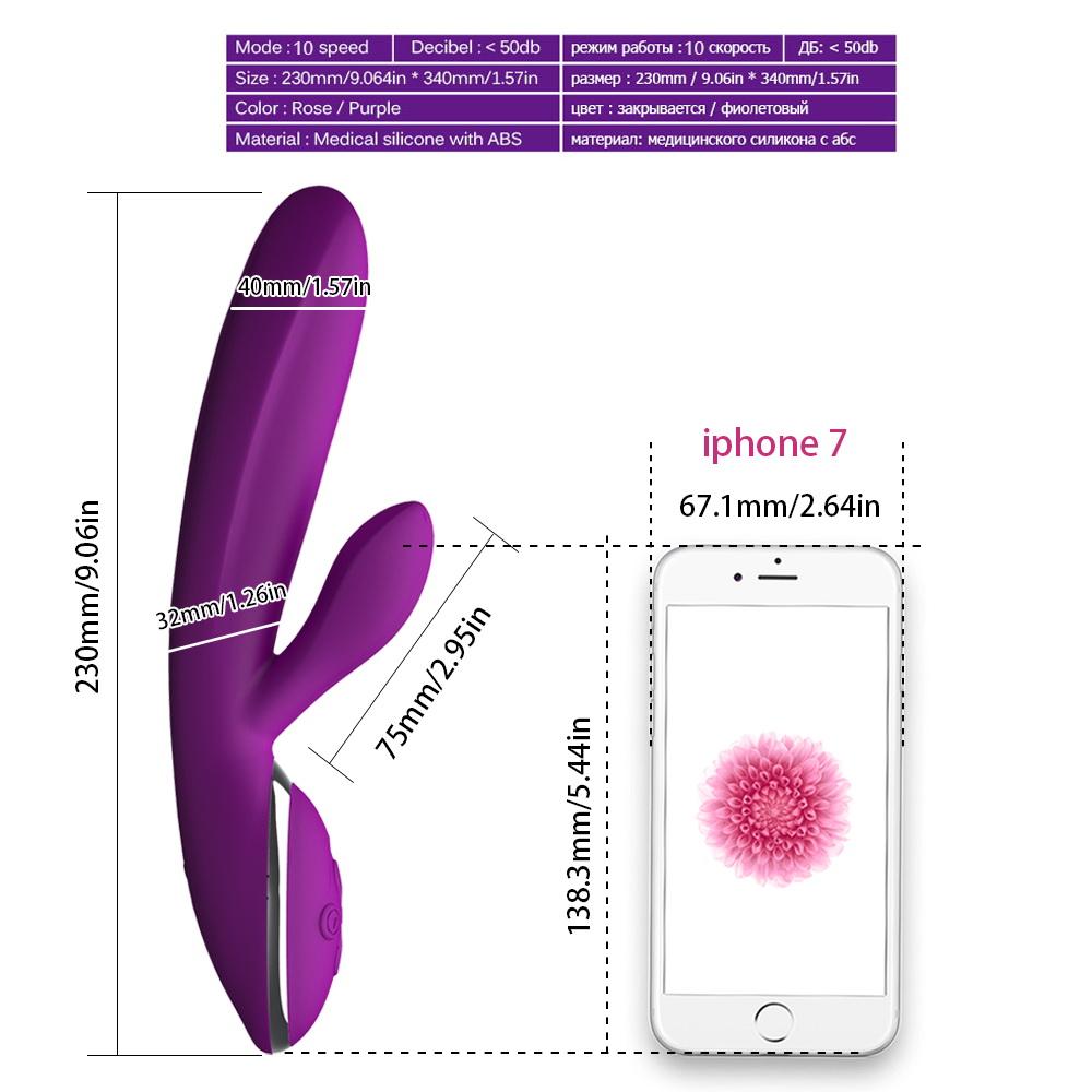 Eroticos Sex Toy Medical Silicon Calefacción Dildo Vibrador para mujeres, Potente estimulador de clítoris de punto G 