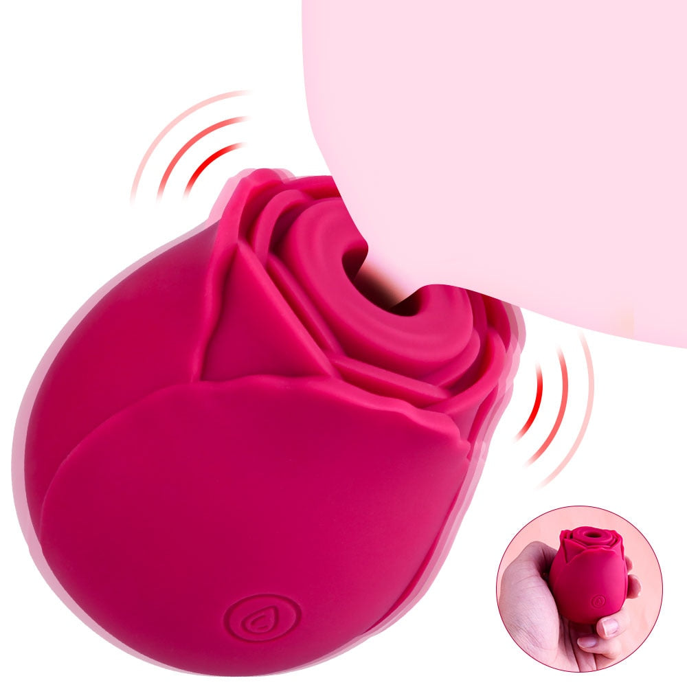 Rose Clitoris Sucker Vibrator