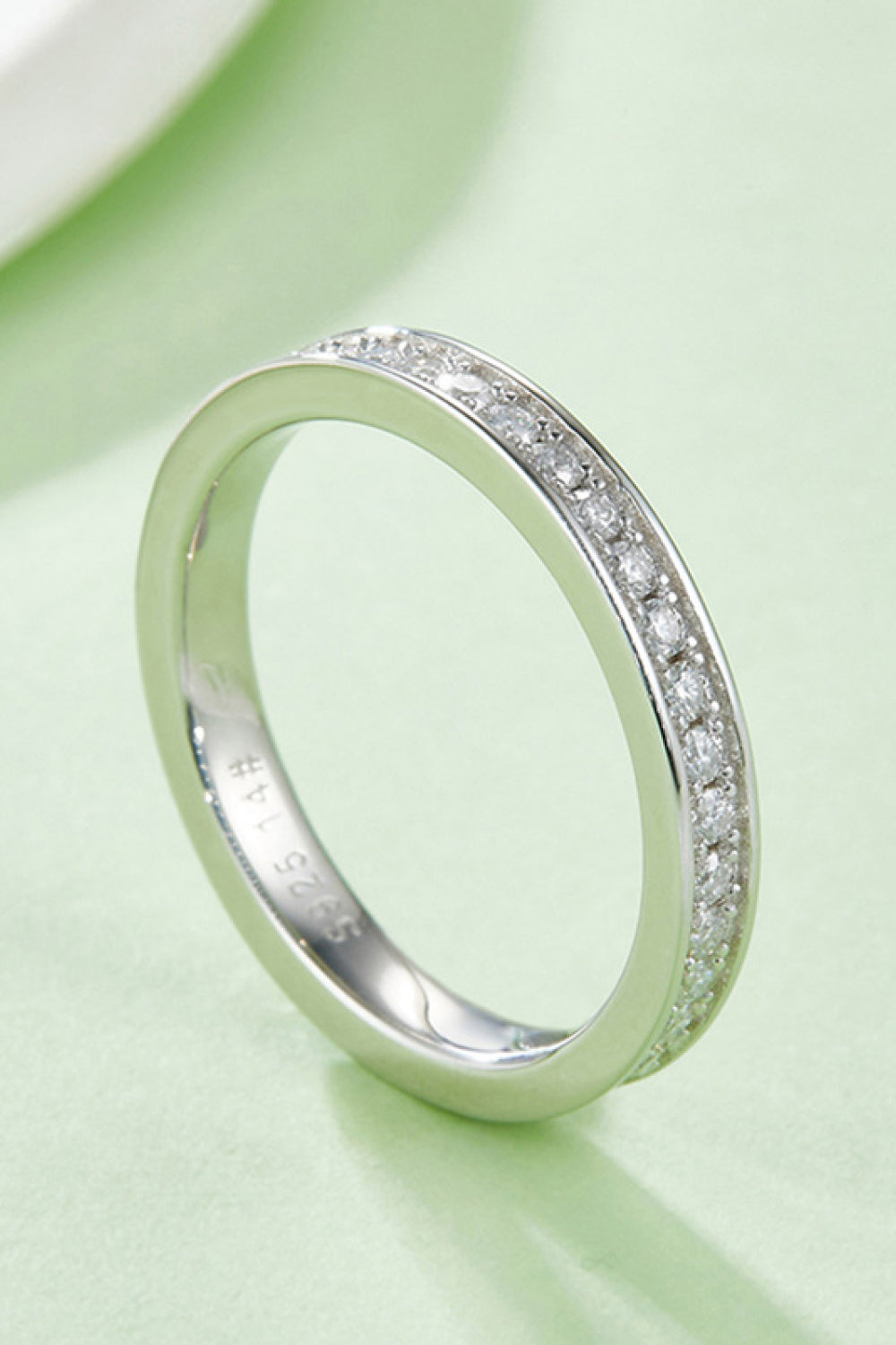 Anillo Moissanite Palabras Inexplicables