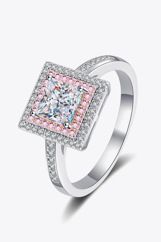 Anillo de moissanita de 1 quilate Stay Elegant