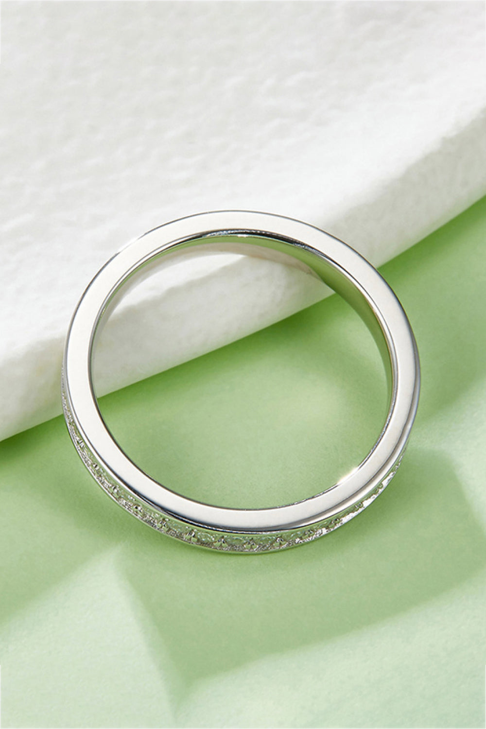 Anillo Moissanite Palabras Inexplicables
