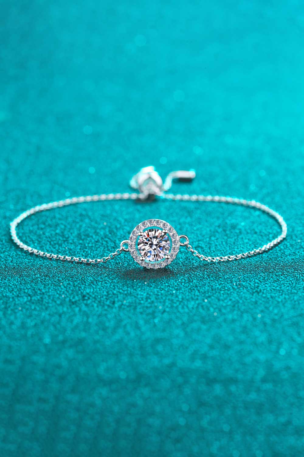 Muéstrale el camino Moissanite Pulsera
