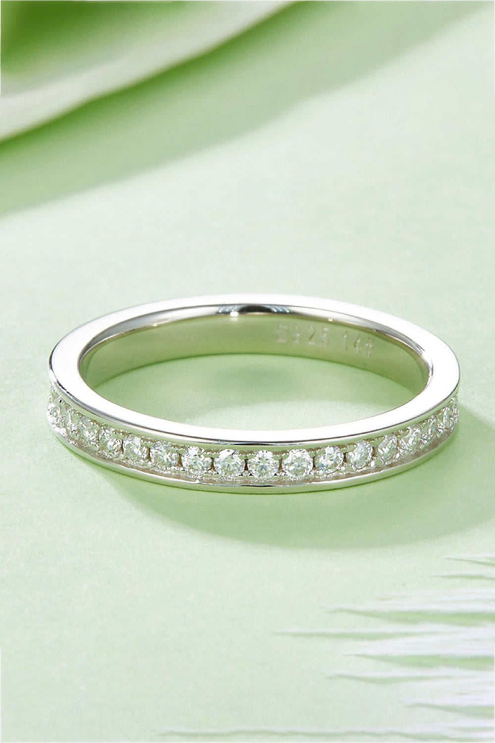 Anillo Moissanite Palabras Inexplicables