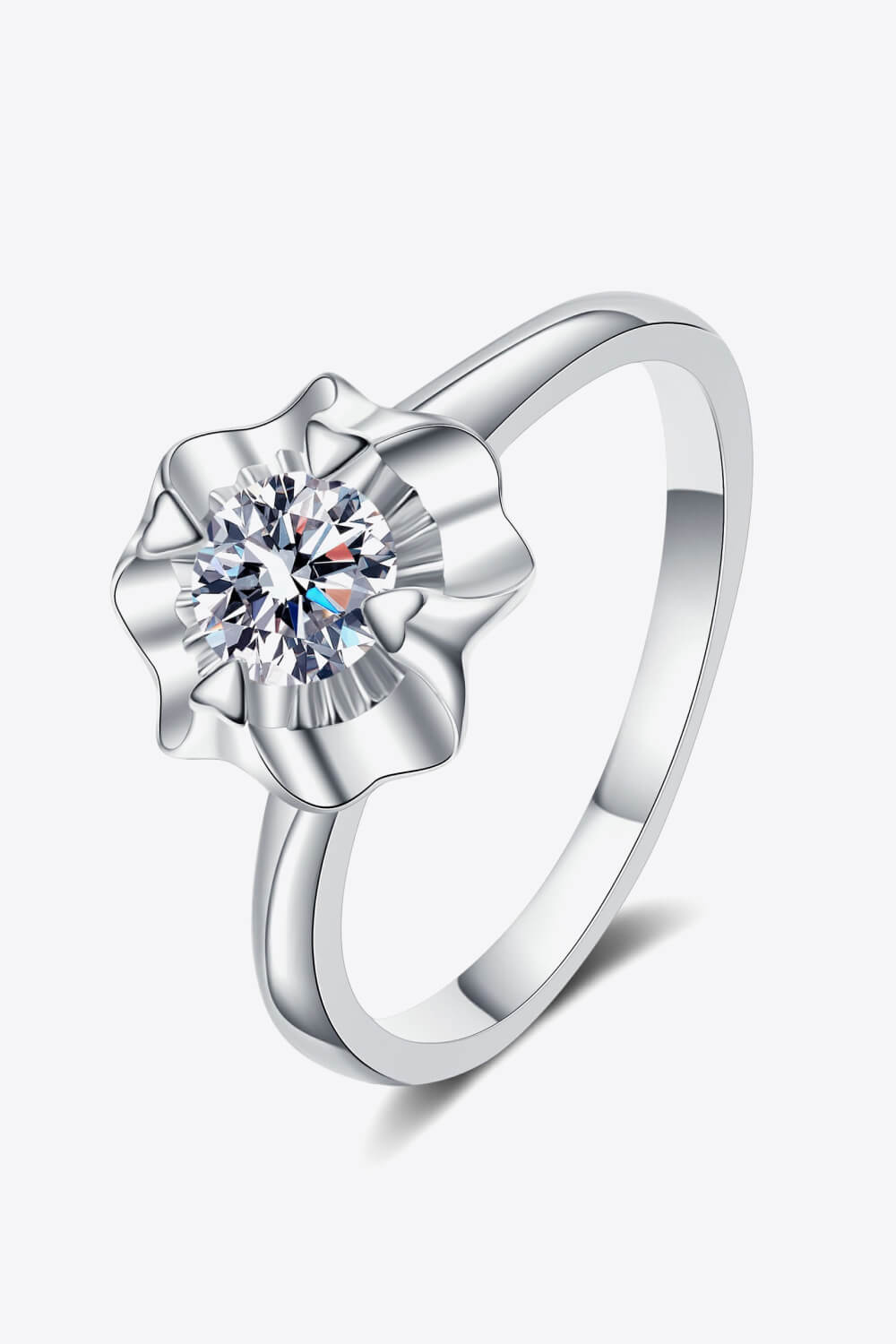 La vida es tan buena Moissanite Anillo