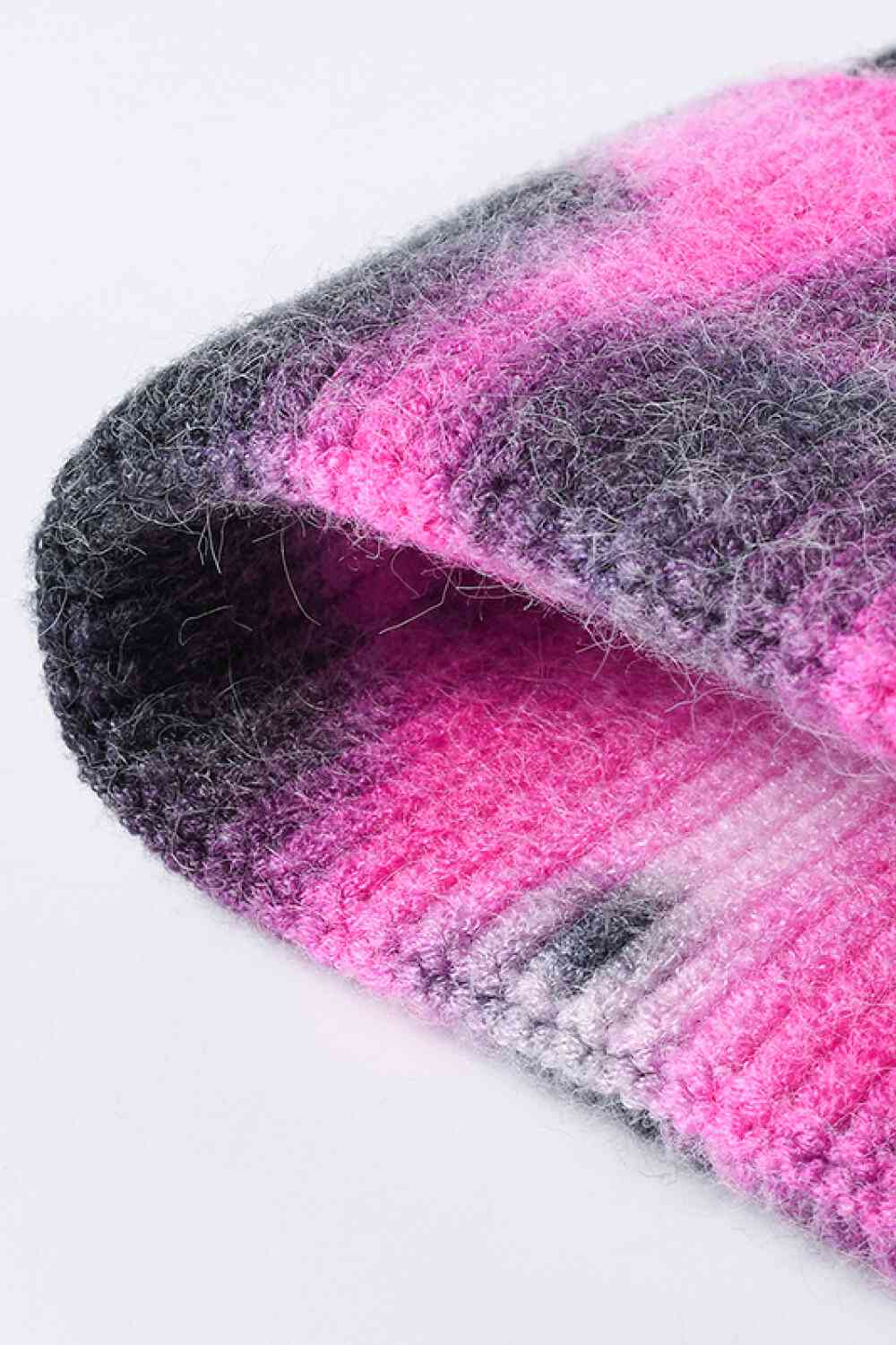 Tie-Dye Cuffed Knit Beanie